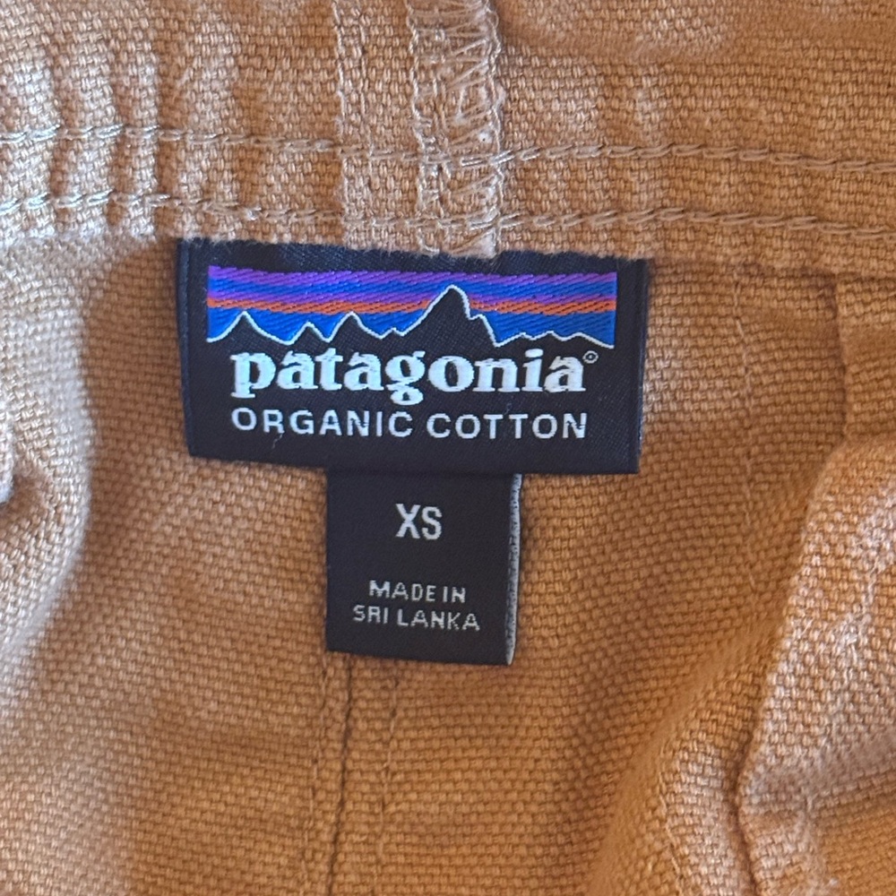 Patagonia Organic Cotton Overalls Umber XS - Picture 10 of 10